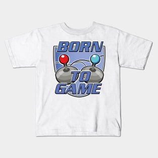 Born to Game logo Kids T-Shirt